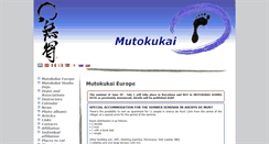 Desktop Screenshot of mutokukai.org
